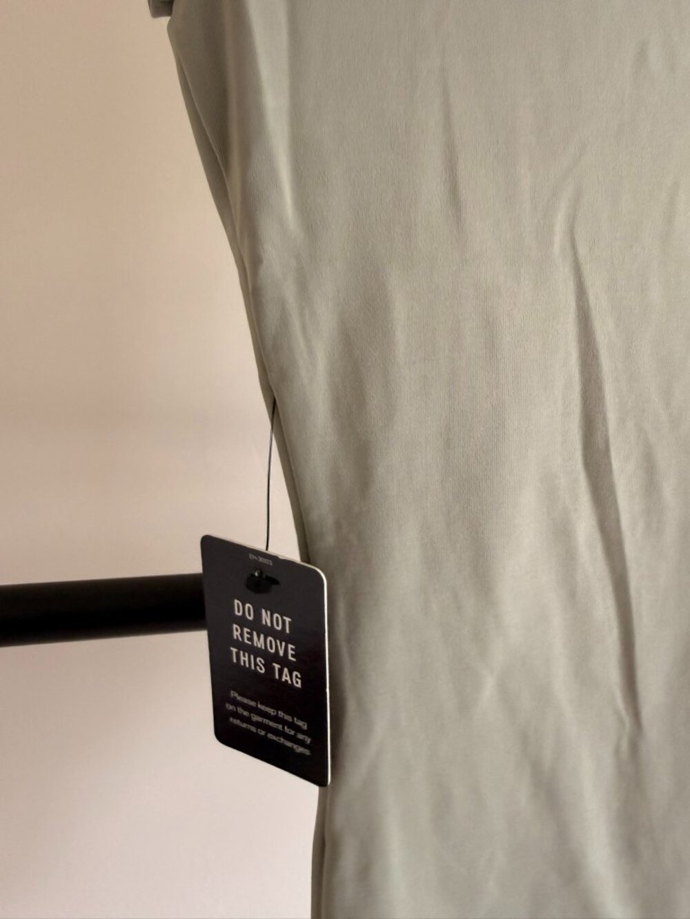 NWT Express Scoop Neck Gray Tan Body Countour Bodysuit XS - Picture 6 of 6